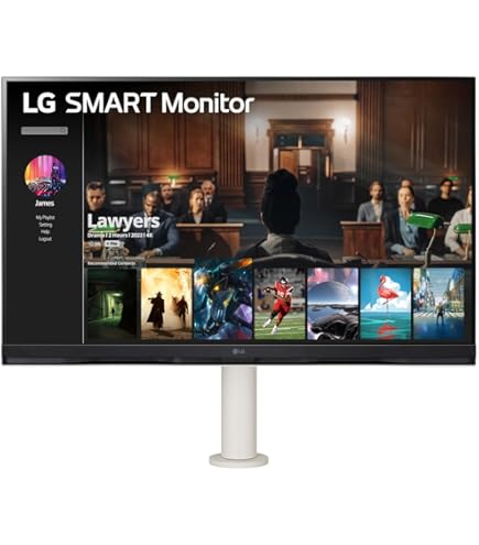 LG Smart Monitor (32SR73U) - 32-Inch 4K UHD (3840 x 2160